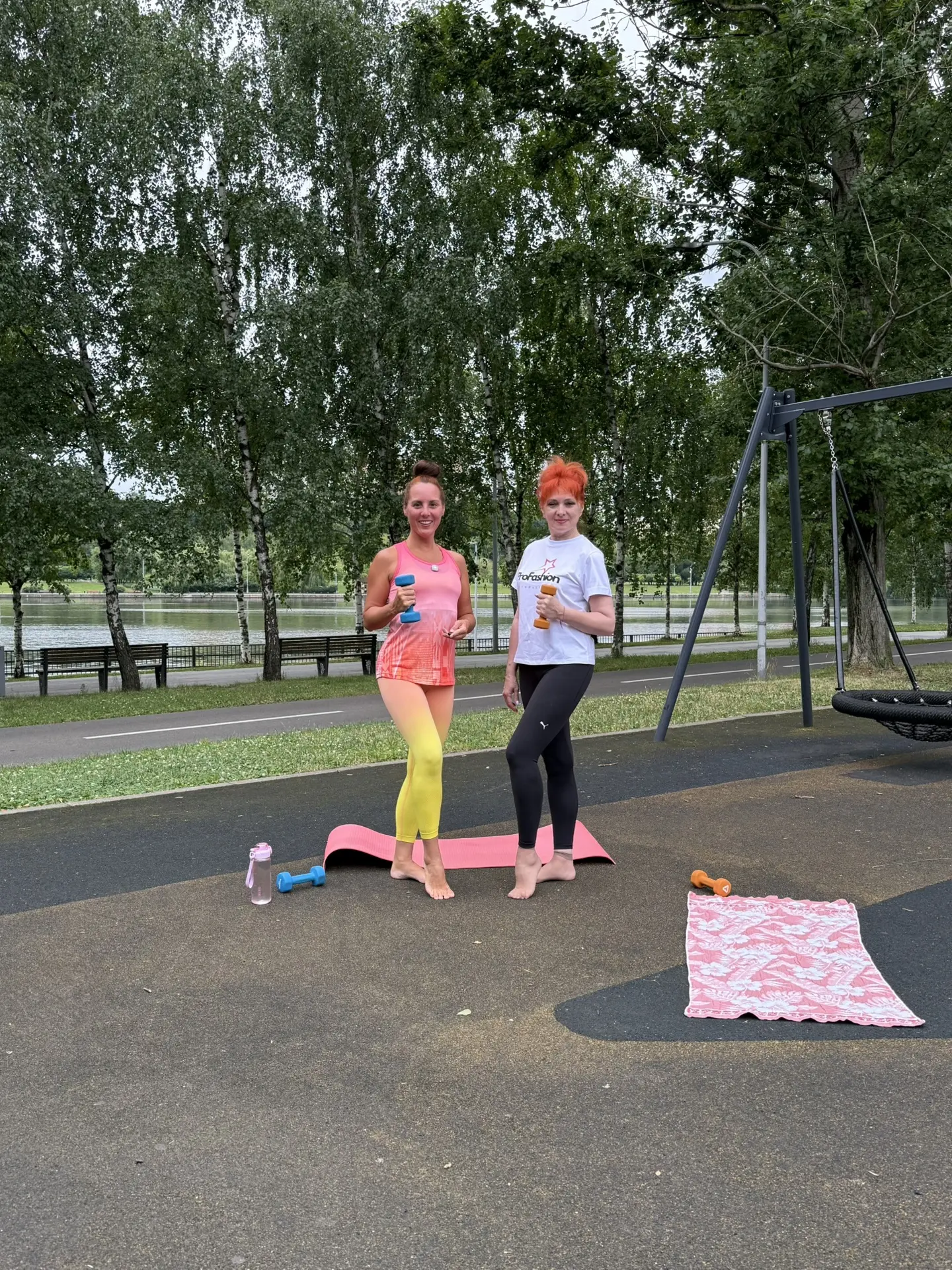 😍 «ЛАЙТ» ТРЕНИРОВКА НА ВСЁ ТЕЛО НА НАБЕРЕЖНОЙ МОСКВЫ-РЕКИ