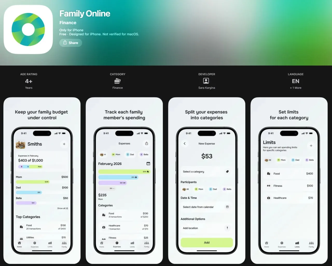 ✅ Сбер выпустил партизанское приложение Family Online для iOS. Обновляйтесь пока доступно.