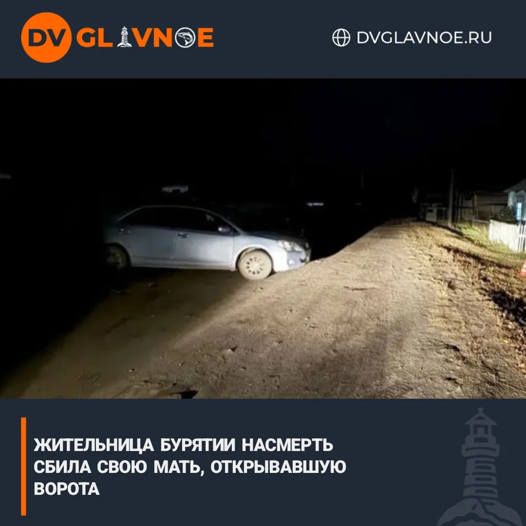 Пьяная женщина за рулём насмерть сбила свою мать во дворе дома