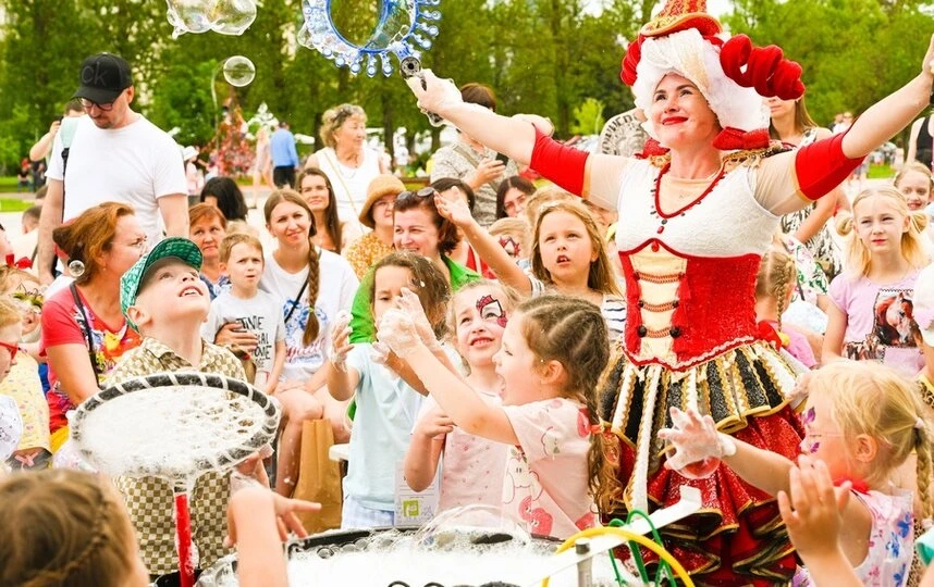 🎉 Большой семейный праздник в Южно-Приморском парке