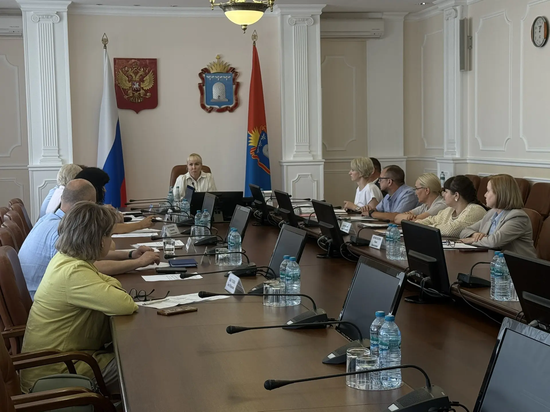 💯Сегодня в правительстве региона под председательством заместителя Главы Тамбовской области Наталии