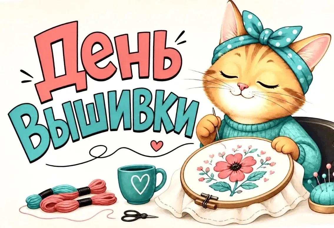 Всемирный день вышивки (30 июля) — отличный был повод рассказать детям группы «Звёздочк...