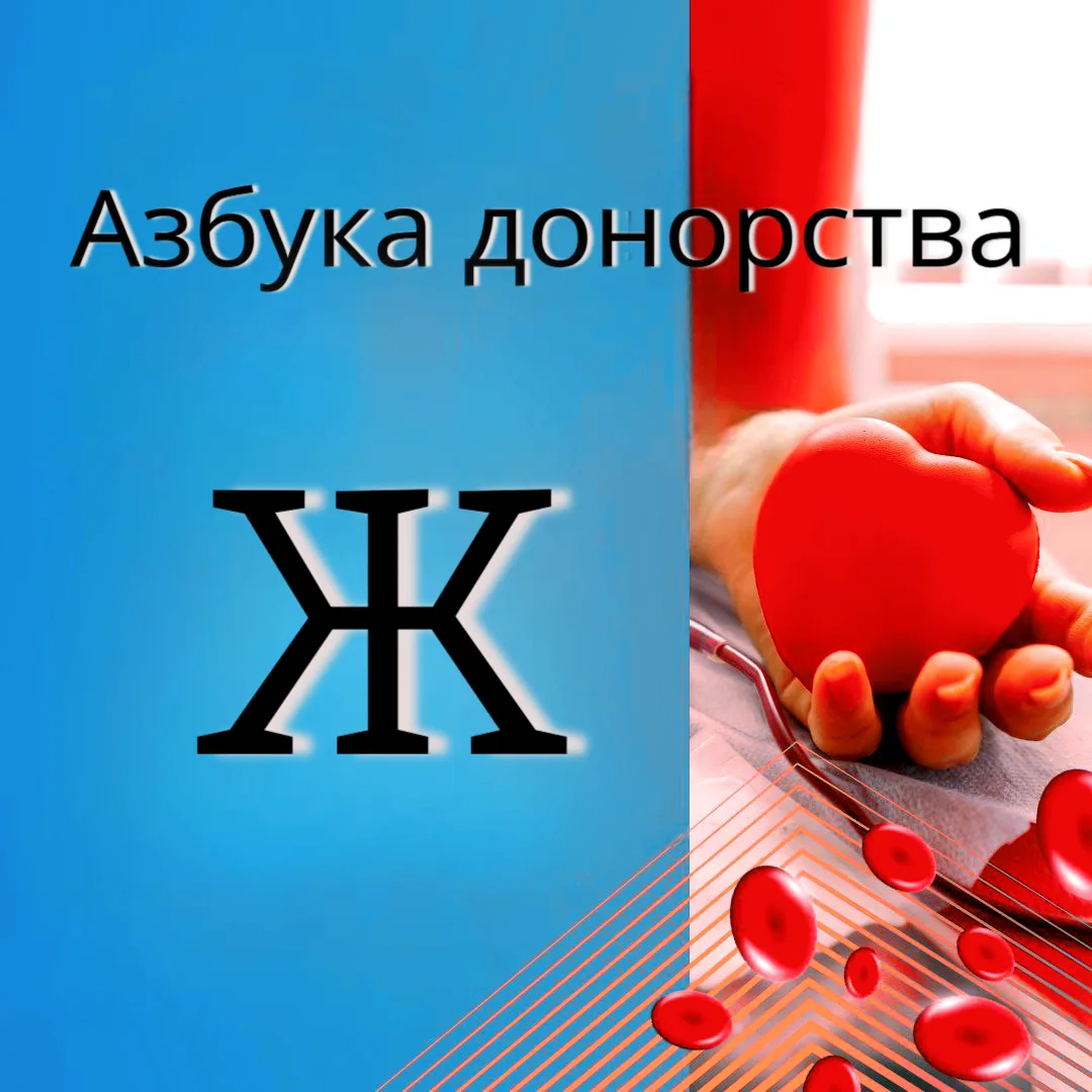 🔠 Рубрика « Азбука донорства»: буква «Ж»