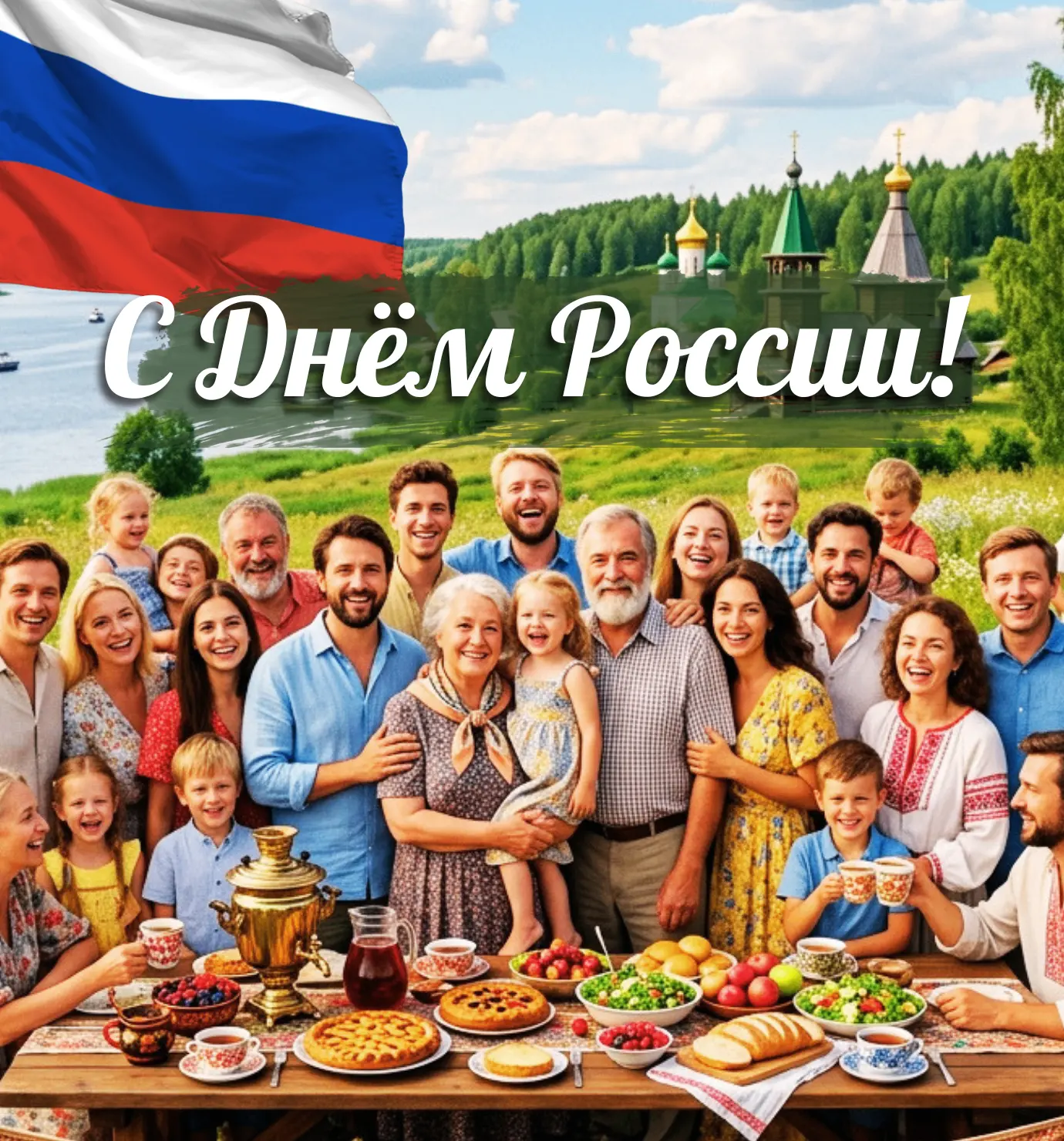 Дорогие земляки!❤
Сердечно поздравляем вас с Днём России!
Представьте: рассвет над Упой ☀, первые лу