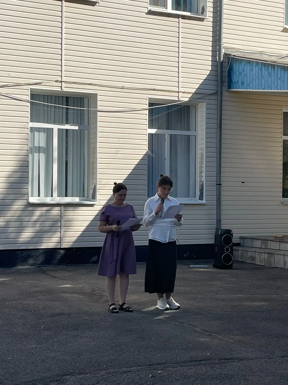❗3 сентября в нашей школе состоялась линейка, посвящённая Дню солидарности в борьбе с т...