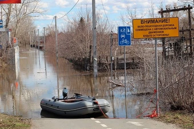 Уровень воды в Тоболе за сутки упал на 5 сантиметров.  Показатель на этом участке опустился до отмет