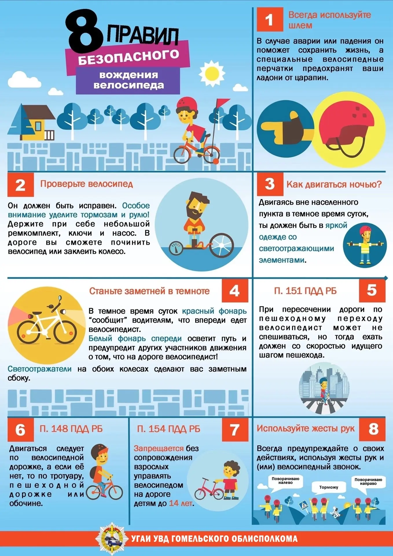 Лето, солнце, велосипед! 🚲 Как сделать катание ребёнка безопасным?

Велосипед — это не только весёл
