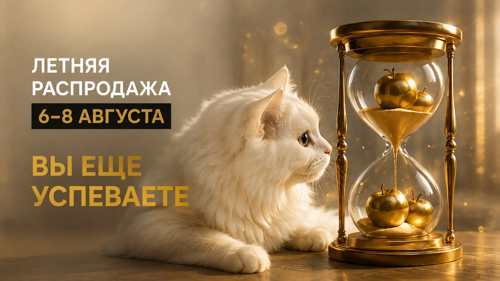 Осталось 4 часа и это последнее напоминание о распродаже https://brooms.aikaravaeva.ru/...