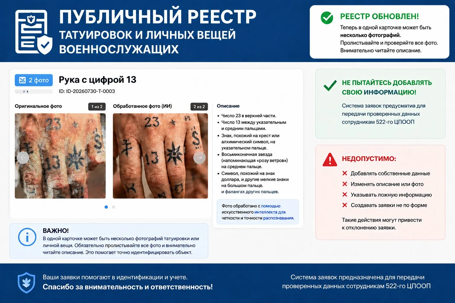 📢 Реестр обновлён!