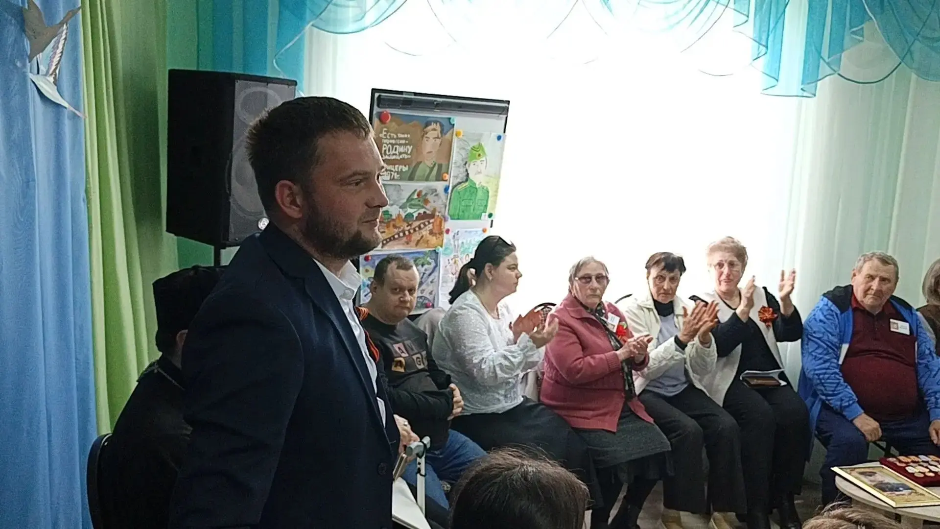 В преддверии Дня Великой Победы прошла трогательная встреча поколений «Журавли нашей памяти». На ней