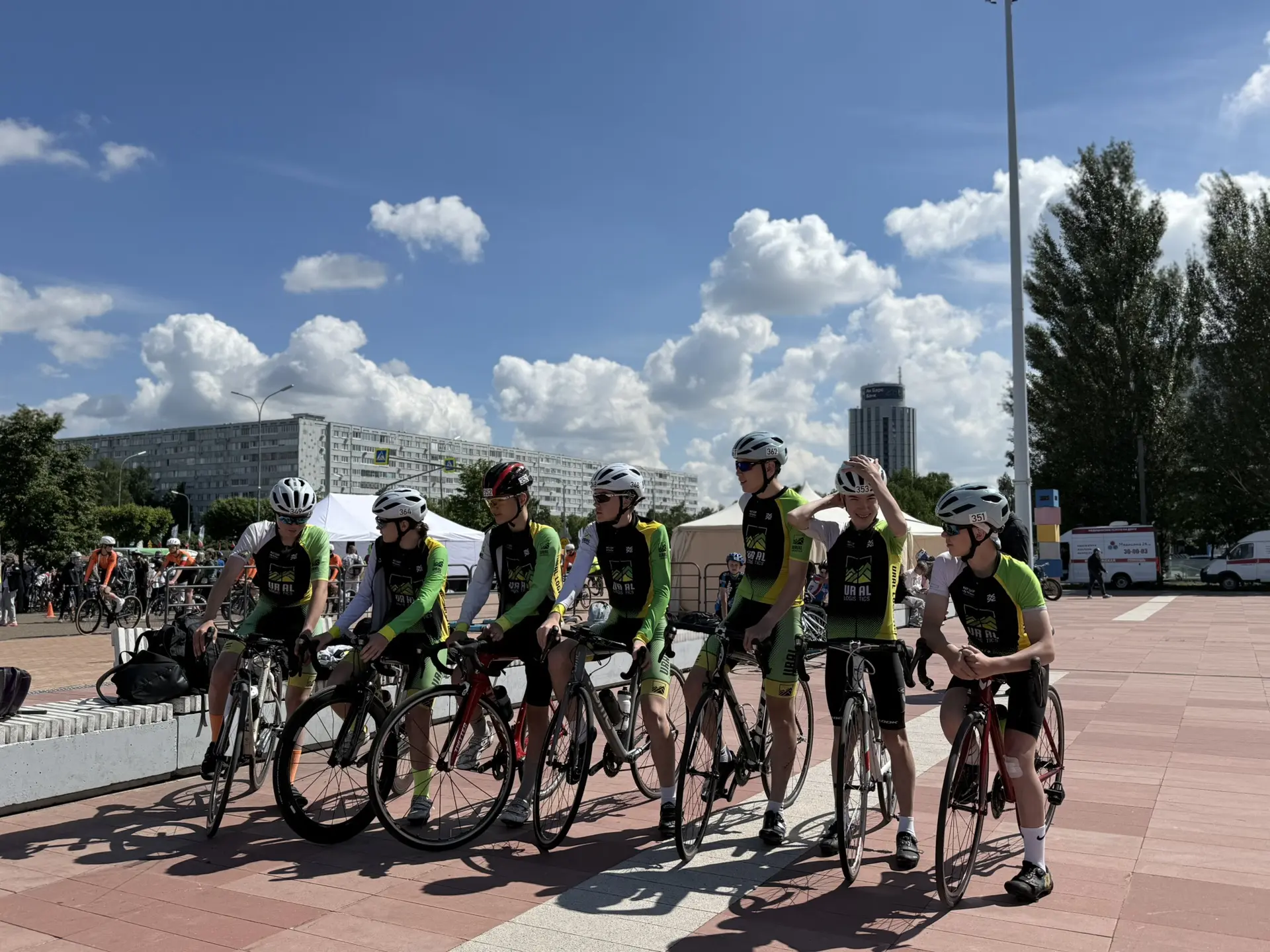 а мы на Кубке Урал Логистик 🚴‍♀️🚴😜