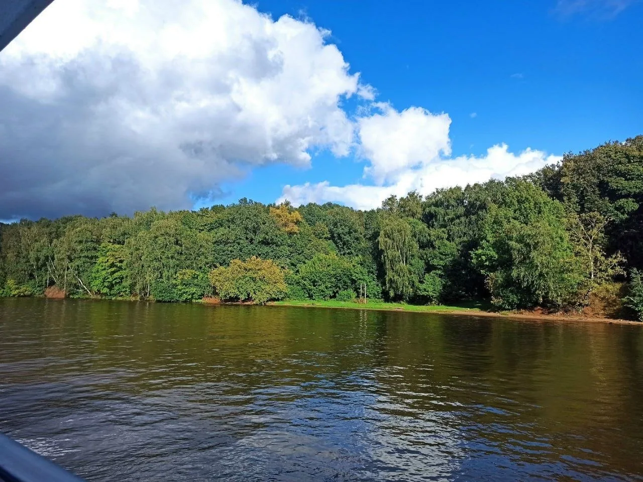 🍂 Начало осени на Химкинском водохранилище