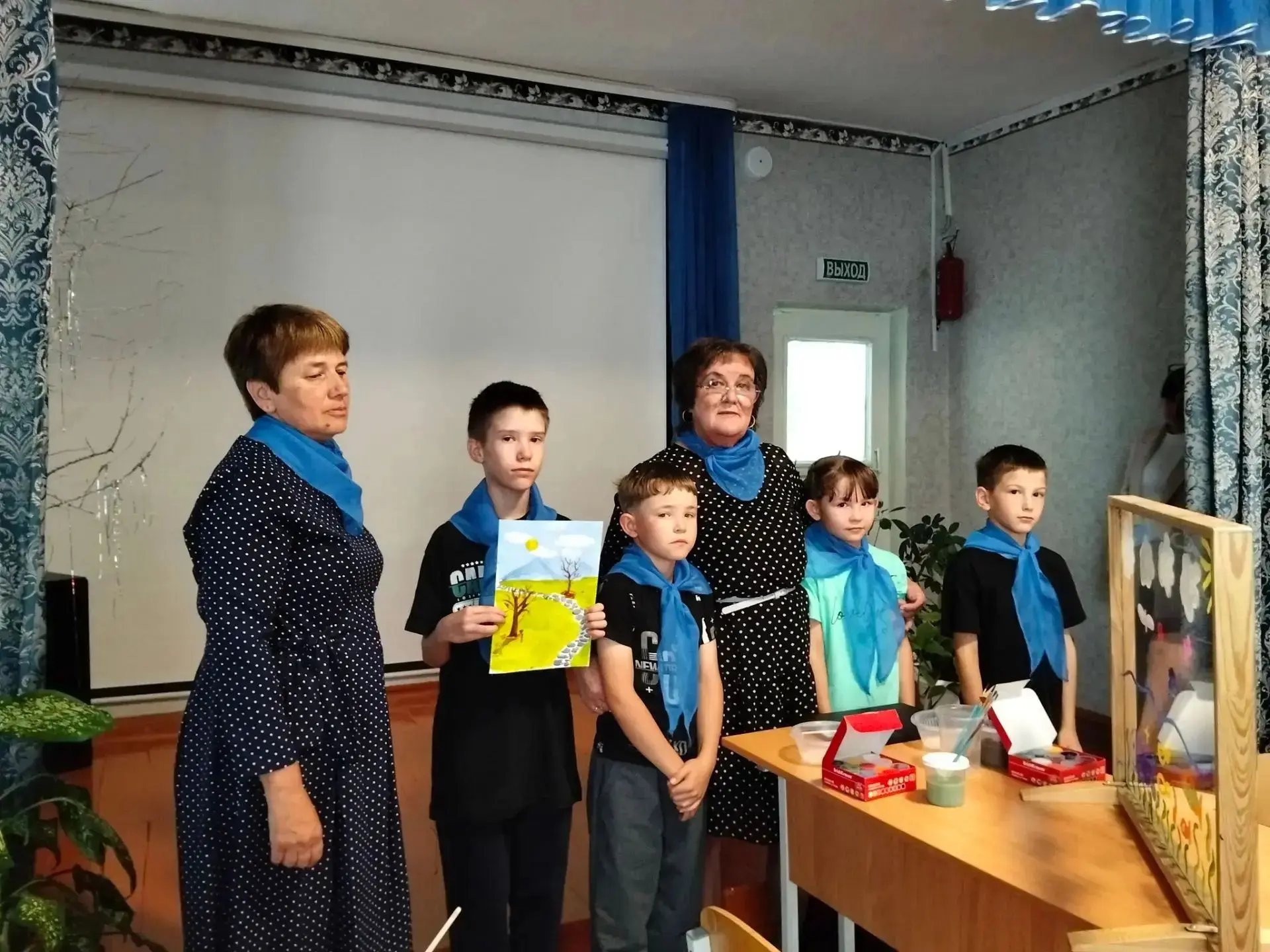 Первый заместитель министра соцполитики Забайкалья Наталья Буслаева посетила Кыринский ...