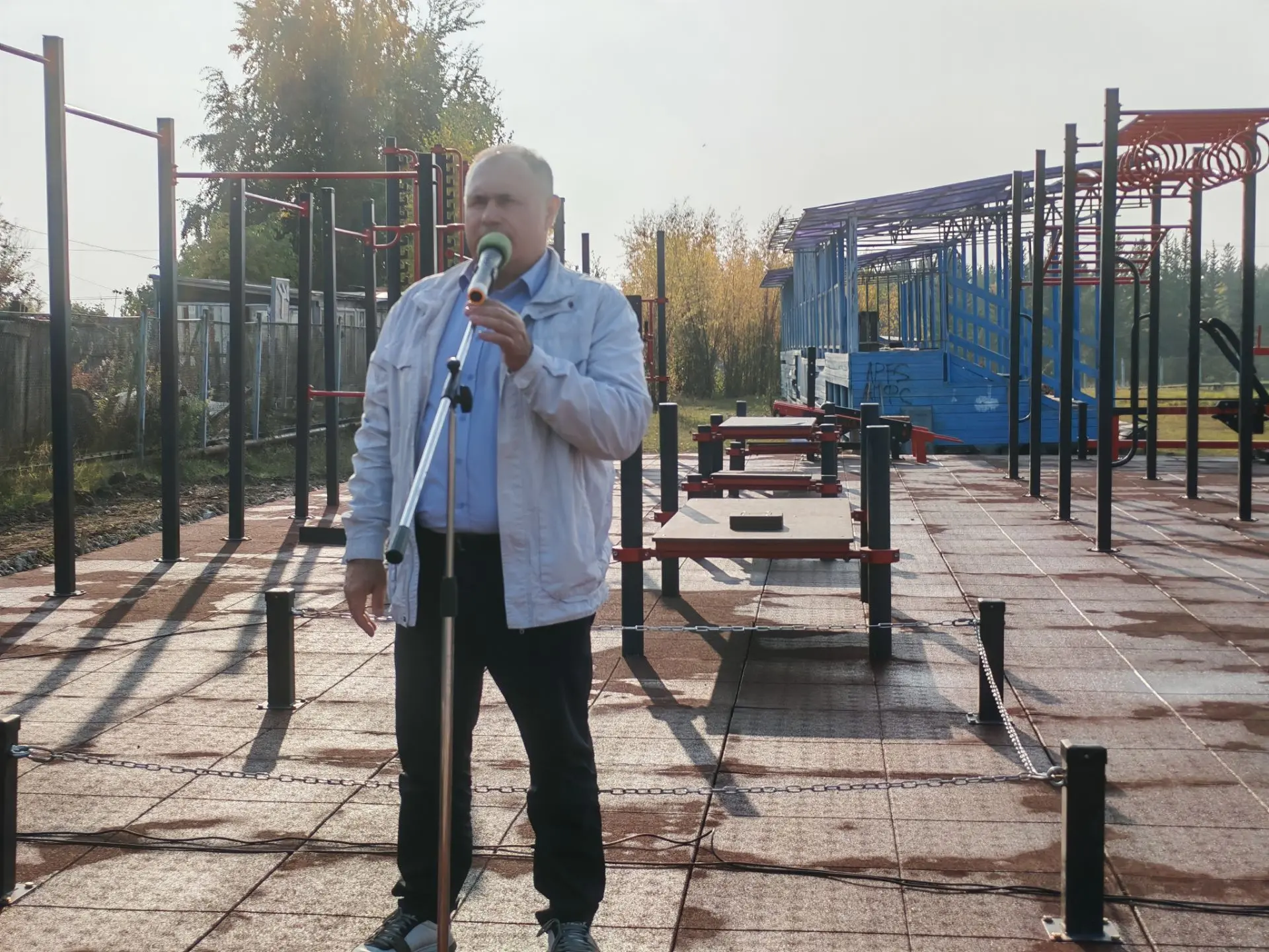 В поселке Усть-Мая торжественно открыта новая спортивная площадка ГТО