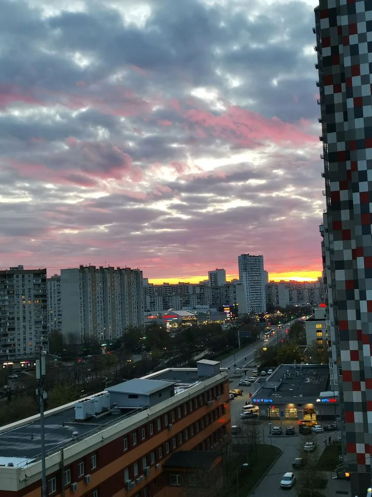 Сегодняшний закат