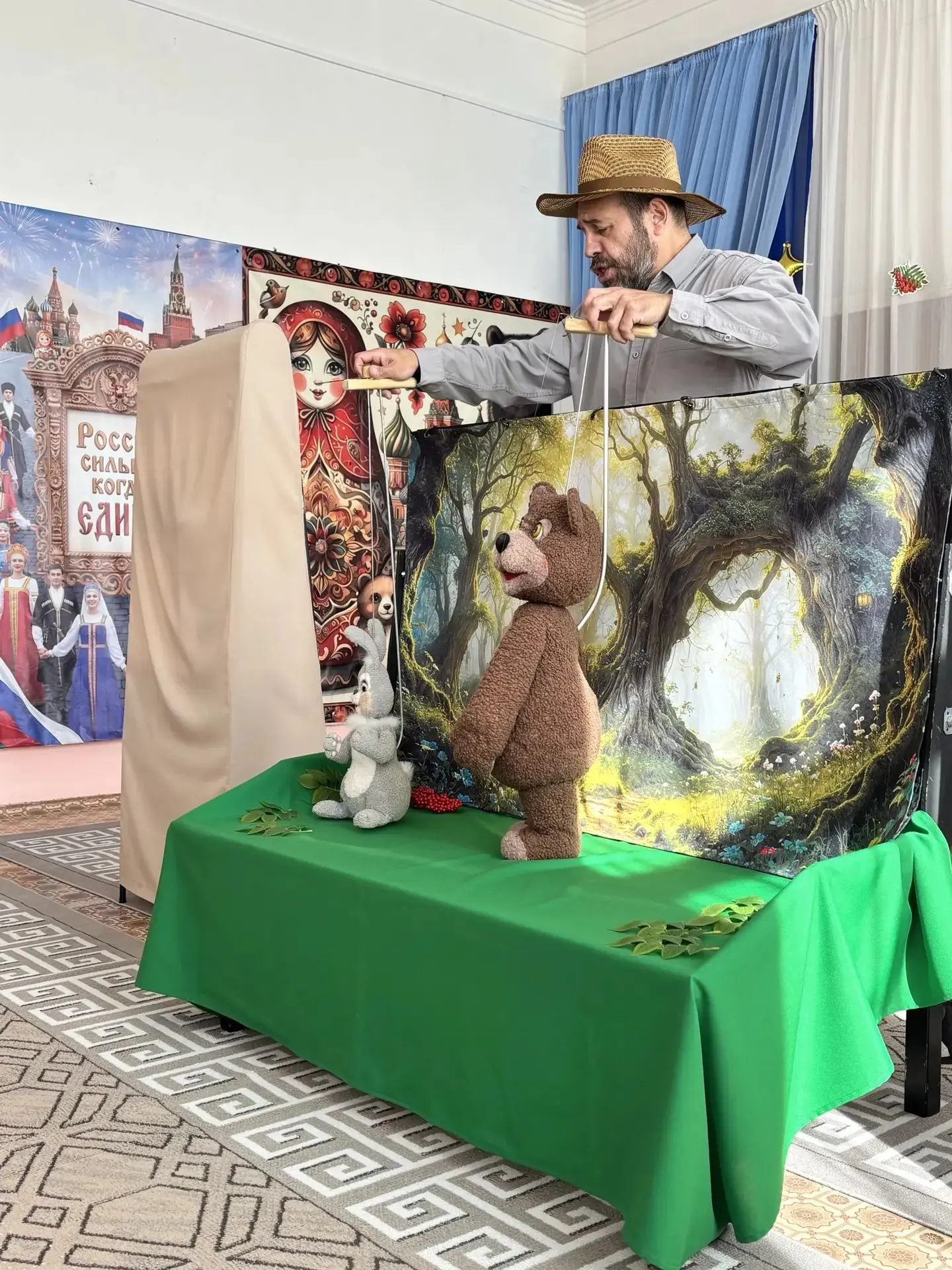В нашем ДОУ прошёл спектакль «Сказка о настоящей дружбе»! 🎉