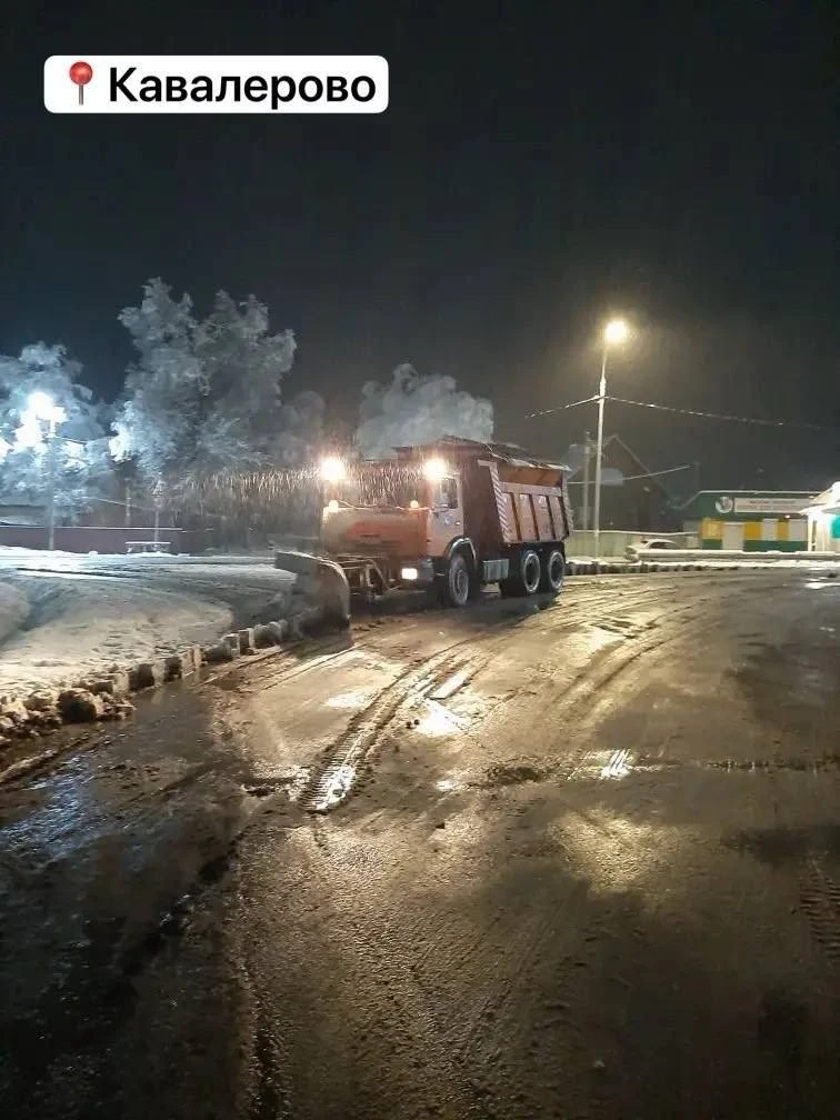 ☃️В некоторых районах Приморья выпало до 10 сантиметров снега   В Кавалеровском, Лазовском, Чугуевск