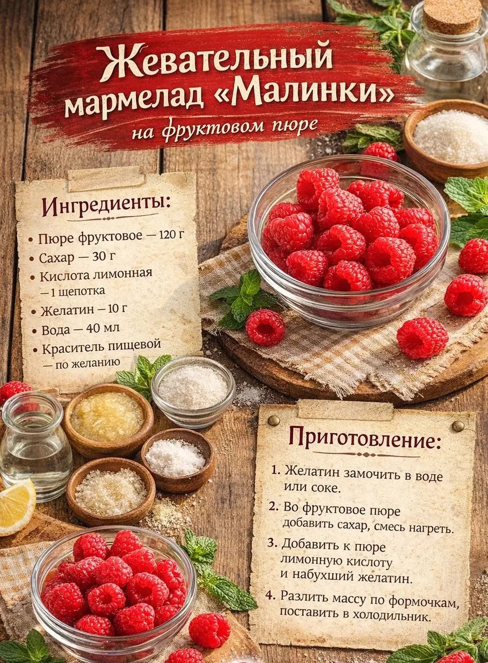 🍬Мармелад «Малинки»🍬