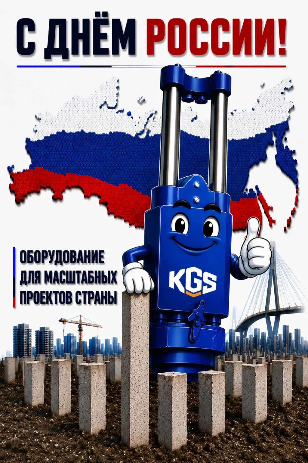 С Днём России! Гордимся нашей большой и сильной страной!