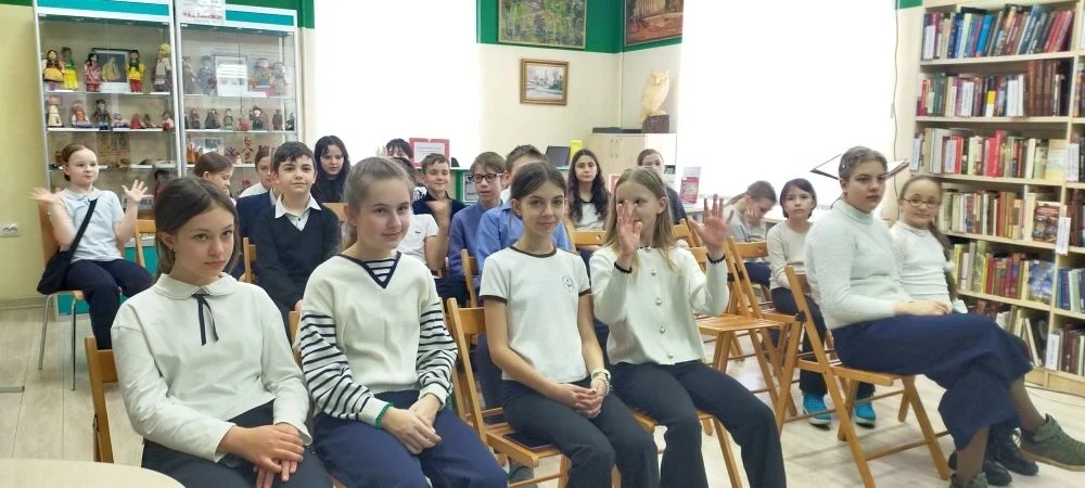 20 марта учащиеся 5г класса посетили занятие в рамках мастерской общения «Про себя и про других» в б