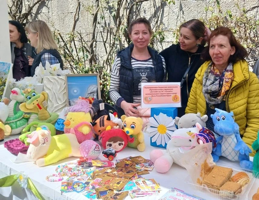 МБДОУ "Детский сад № 7 "Огонёк" традиционно принял участие в благотворительной акции "Белый цветок".
