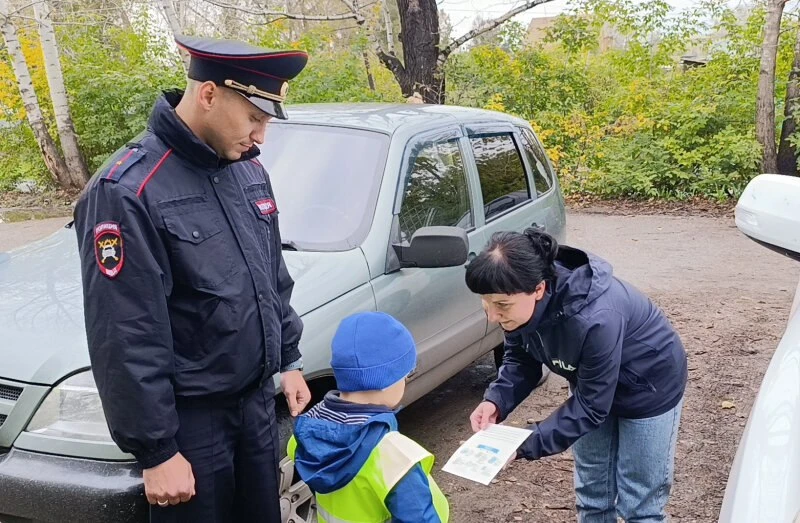 🚸 В Канске прошла акция по дорожной безопасности