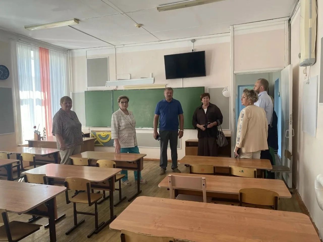 💼 В селах Ставропольского района идет приемка школ и детских садов к новому учебному г...