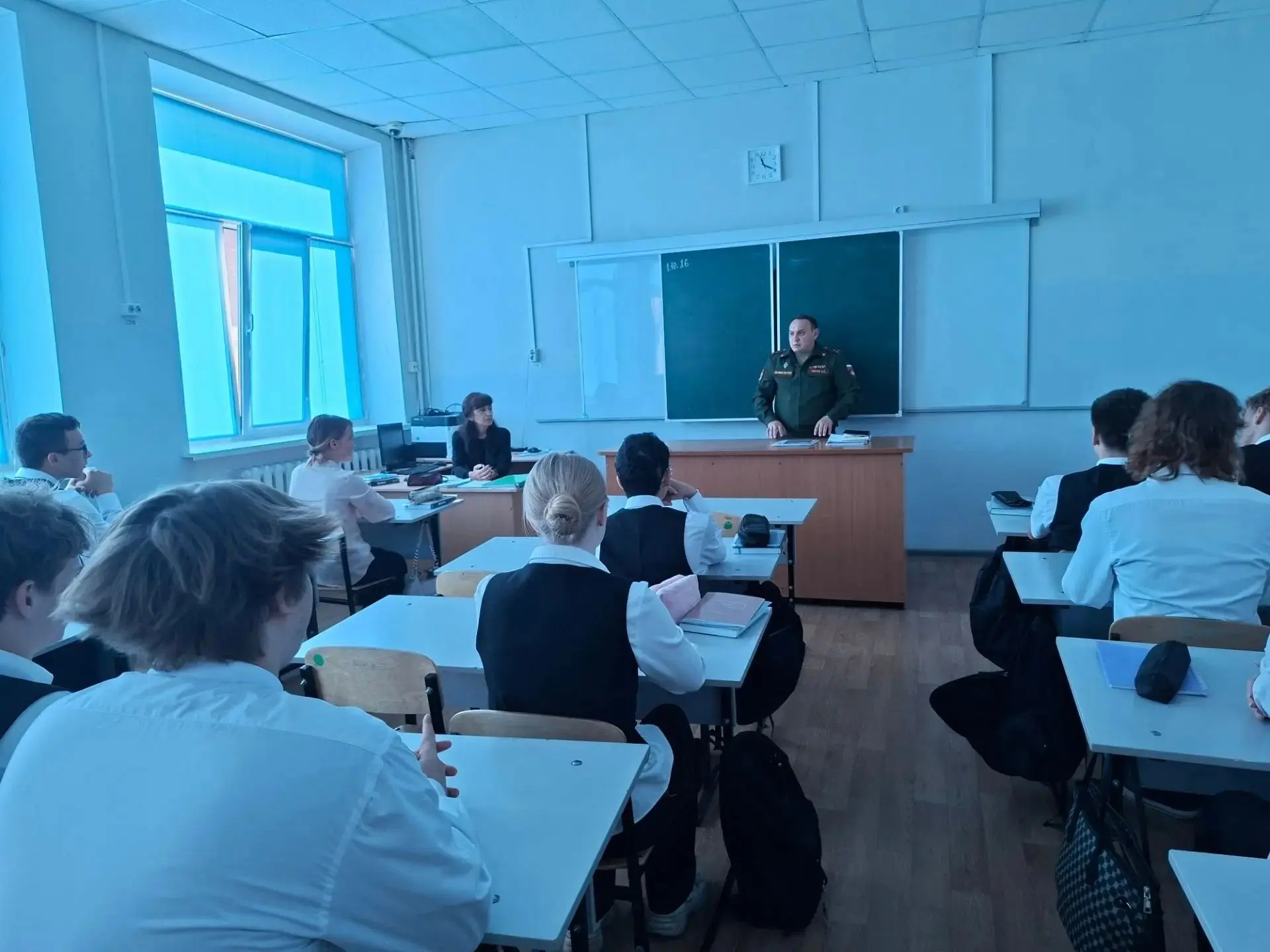 📌 Профориентационная встреча: «Есть такая профессия — Родину защищать»