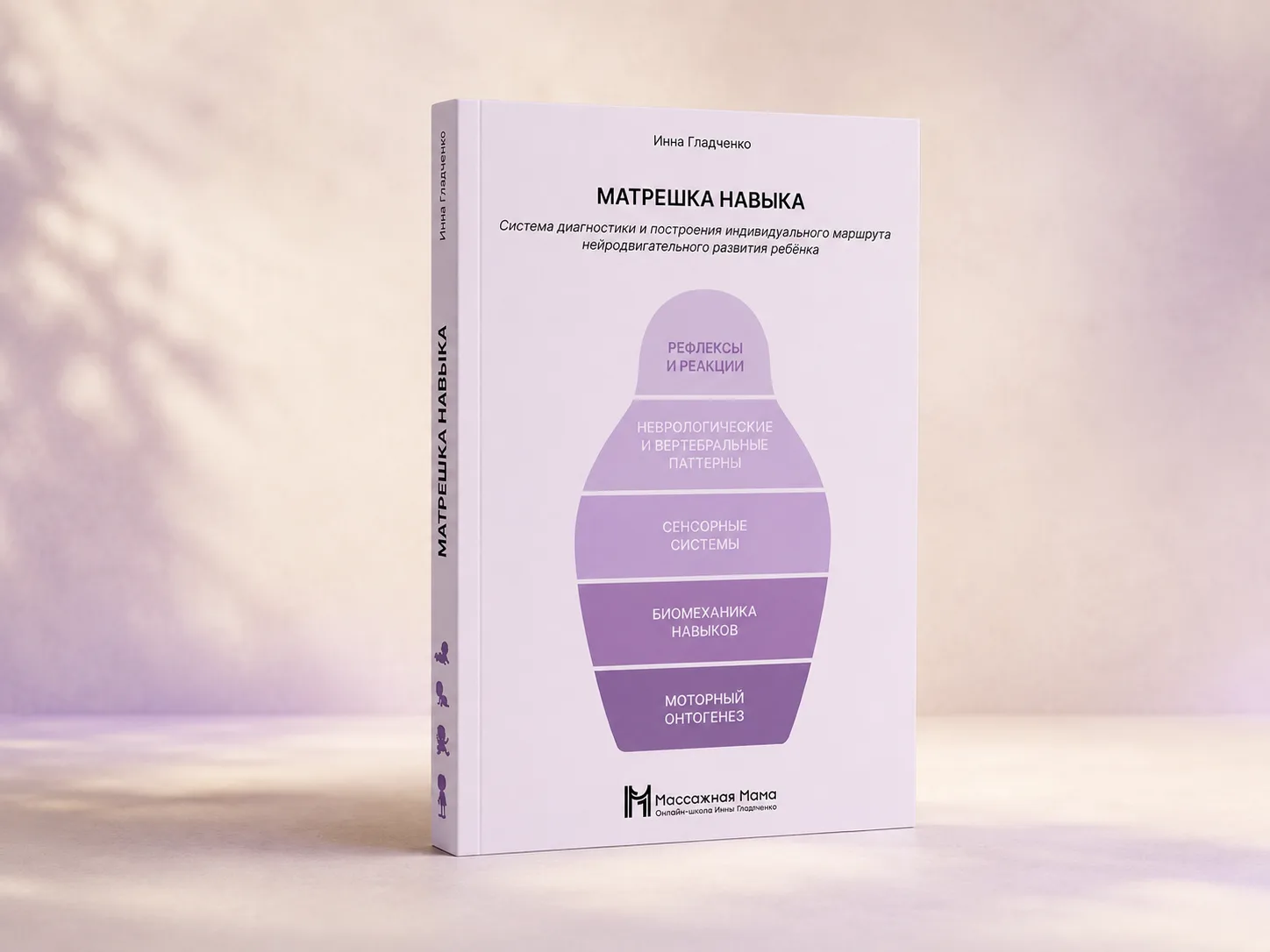 Показываю обложку 💜

Вот так будет выглядеть книга «Матрёшка навыка» — книга, в которую я собрала с
