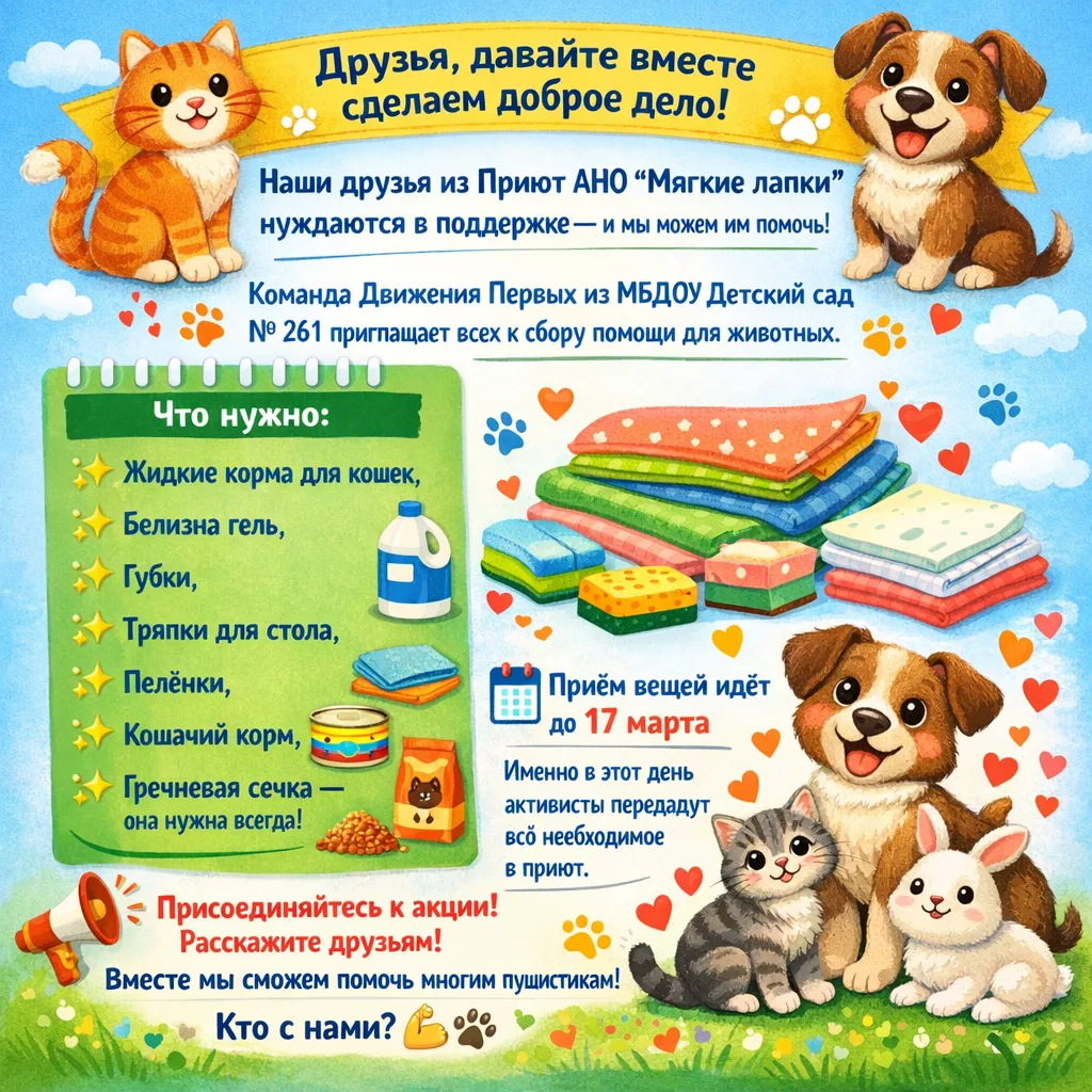 Друзья, есть возможность сделать доброе дело — прямо сейчас! ❤️