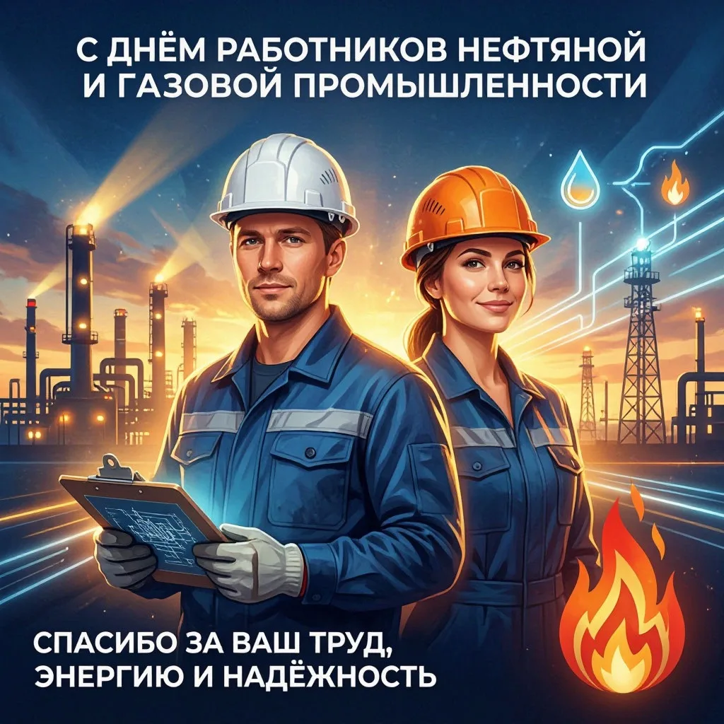 Уважаемые работники нефтяной и газовой промышленности!