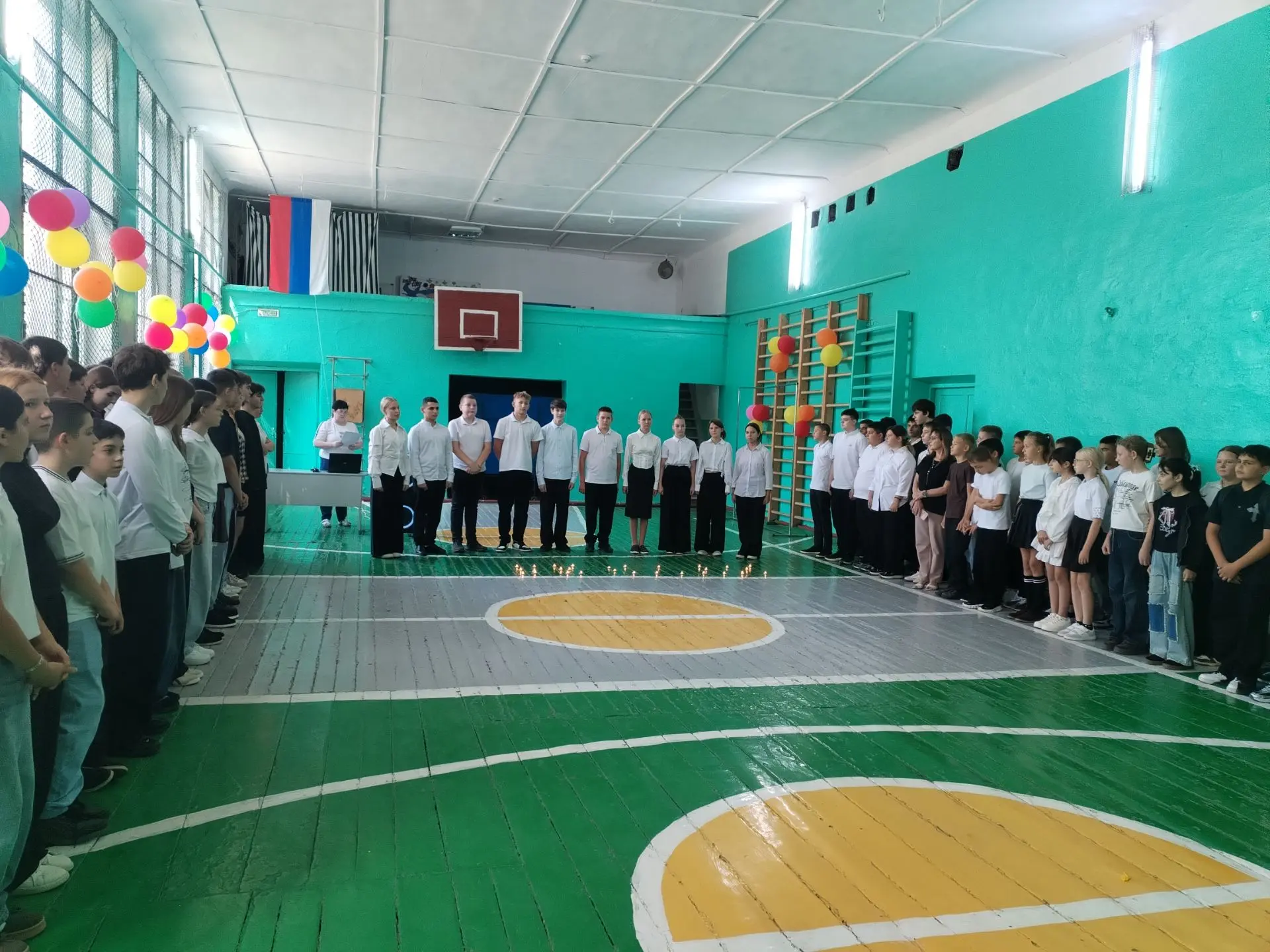 🕯️  3 сентября 2026 года в МБОУ Кугейской СОШ прошла торжественная линейка, посвященна...