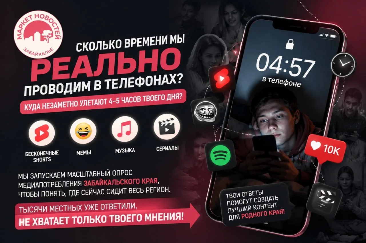 📱 Сколько времени мы на самом деле проводим в телефоне?