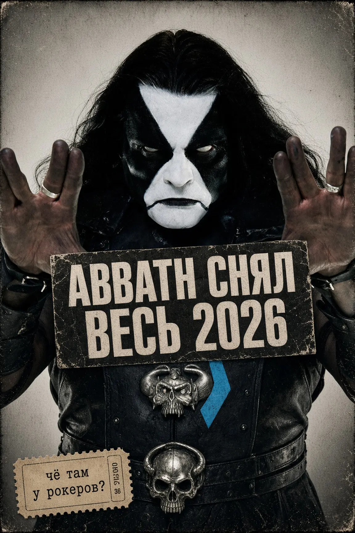 Abbath отменил все оставшиеся концерты 2026 года