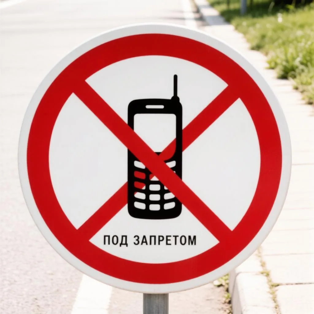 ️ Телефоны на уроках – под запретом с 1 сентября