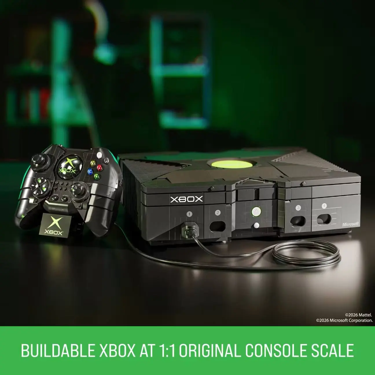 Mattel выпустила конструктор в виде оригинальной консоли XBOX