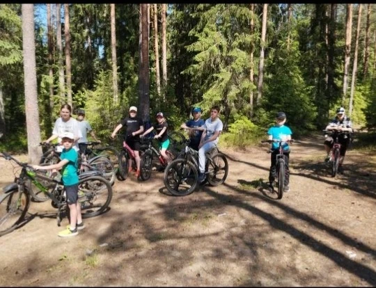 5 июня 2026 года в спортивном лагере "Олимпиец" прошёл велопробег под девизом: "Велосип...