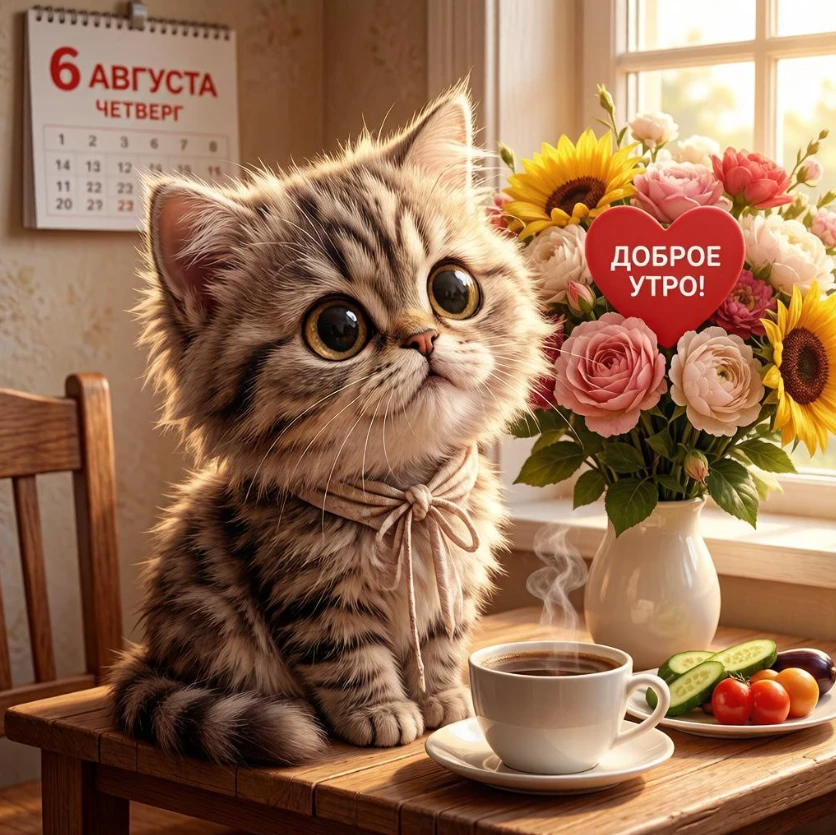 Доброе утро! 😊❤🌸