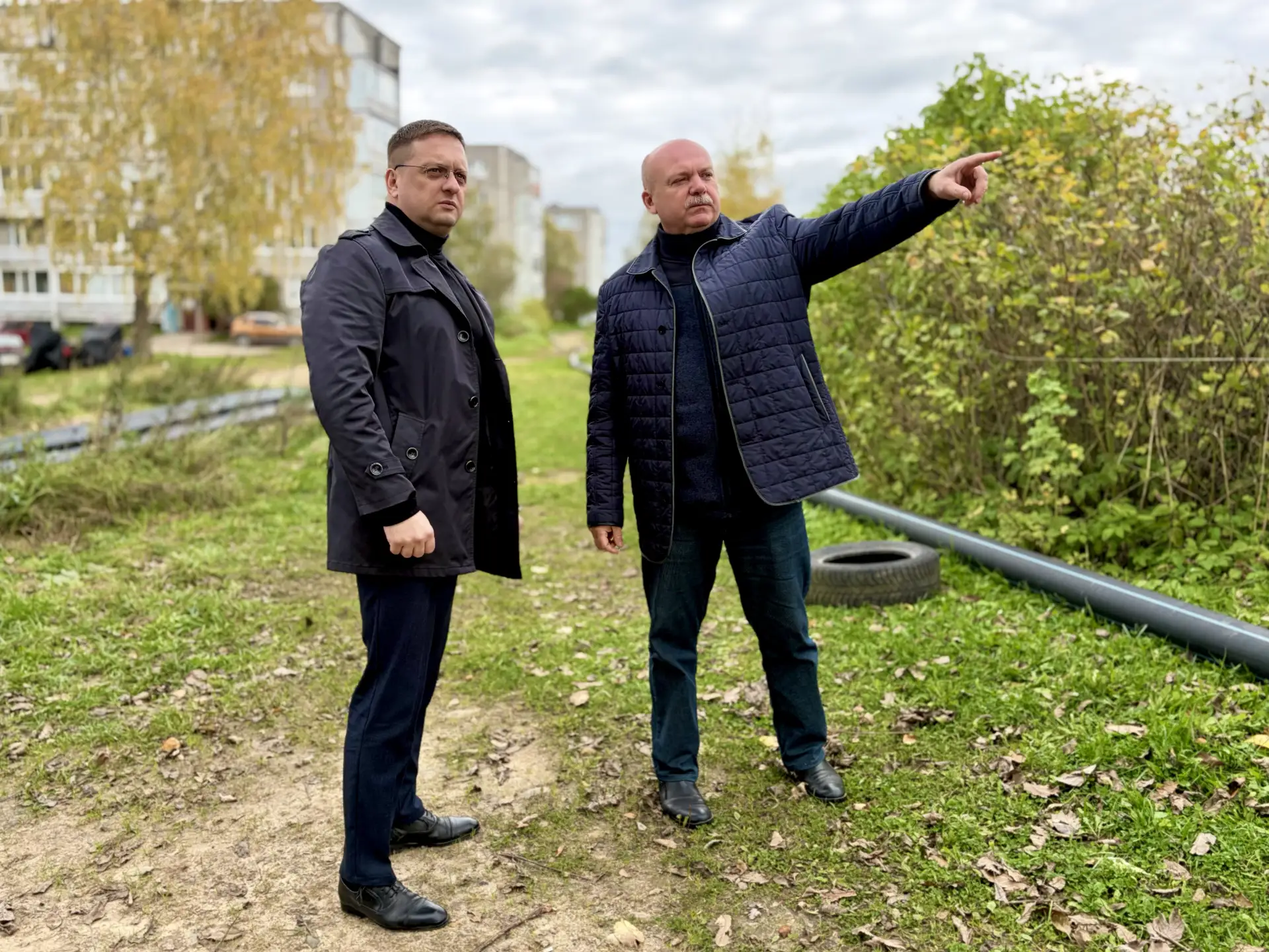 Ход замены сетей водоснабжения в Ботово