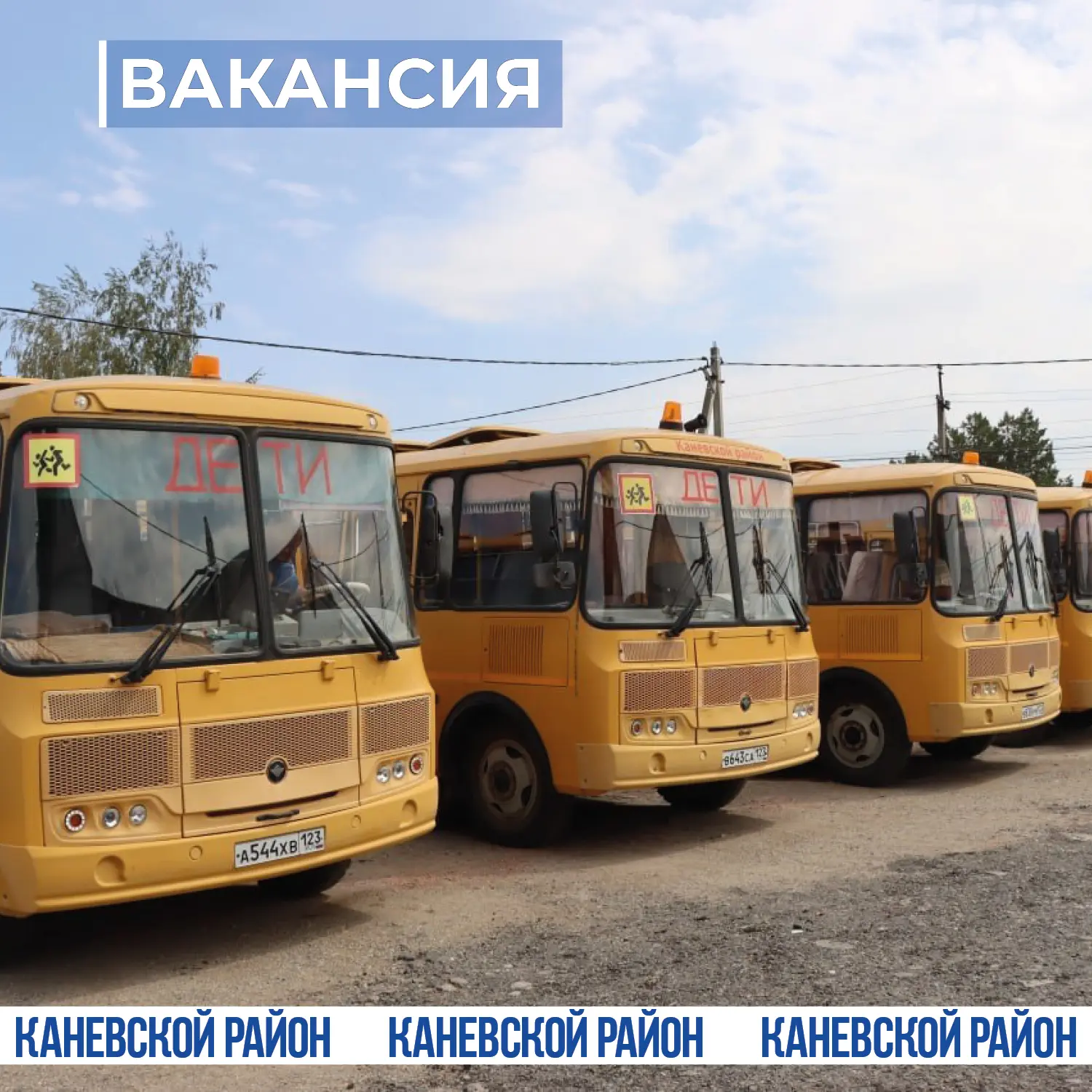 Вакансия: водитель школьного автобуса

В автопарке отрасли образования есть вакансии. Здесь для рабо
