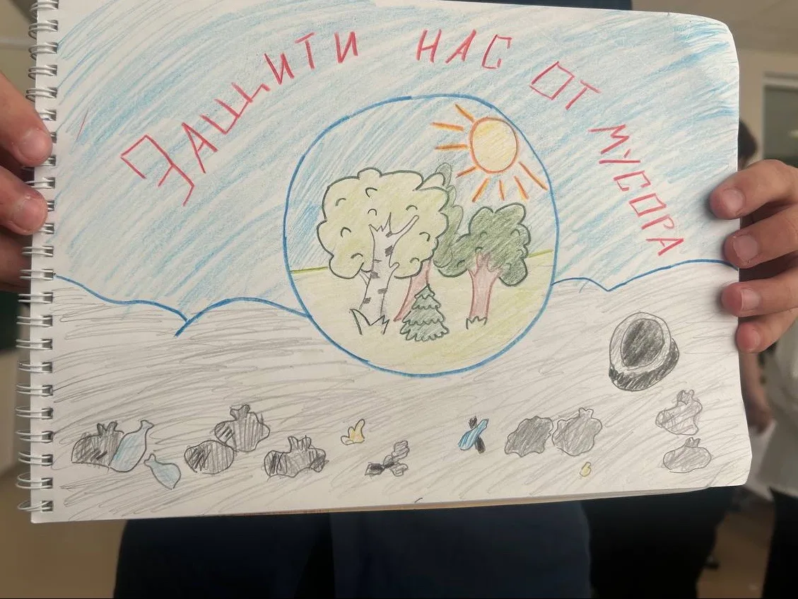 🌏НАШ ДОМ — В НАШИХ РУКАХ!   🎨 Сегодня на уроках ИЗО обучающиеся 7.3 класса посвятили время важной и 