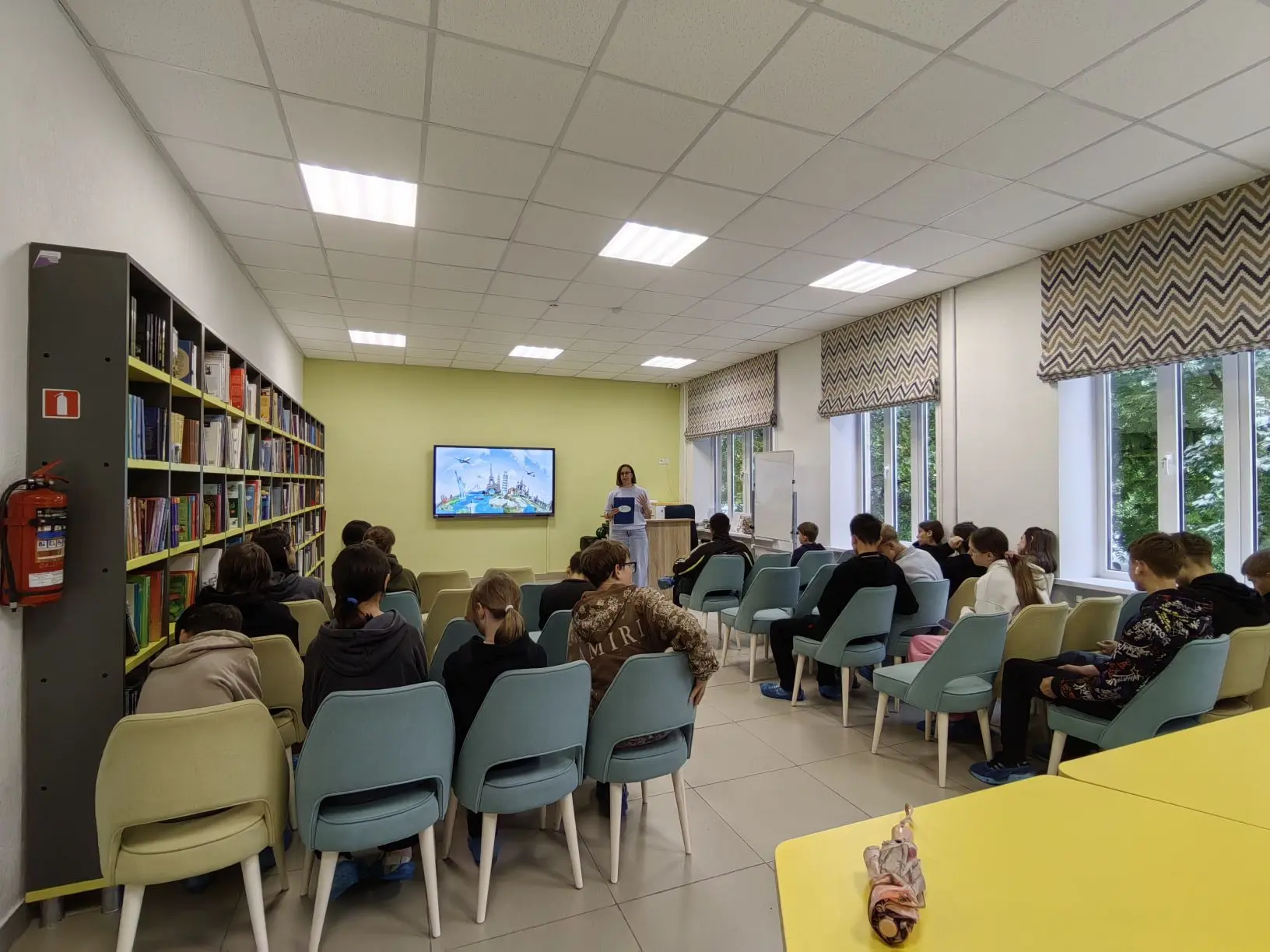 📚Сегодня ребята побывали в филиале библиотеки №9. Сотрудники библиотеки с радостью показали детям а
