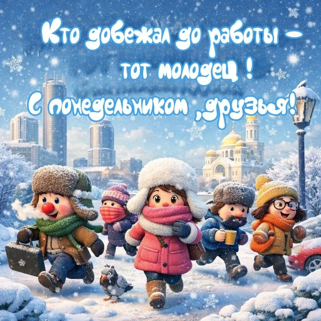 Доброго морозного утра, дорогие друзья! ❄
