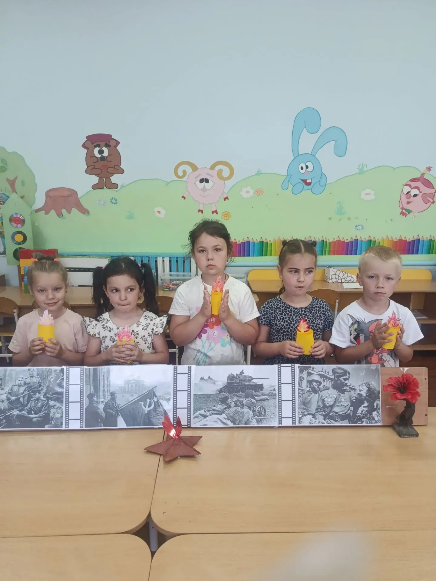 День памяти — важная дата, которую мы не могли пропустить.
 Рассказали детям, что 22 июня — это день