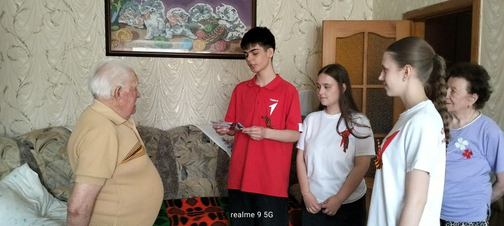 🎖Участие в проекте 🕊«Эхо войны» 1⃣Первые МБОУ "Гимназия г. Моршанска совместно с советником по воспи