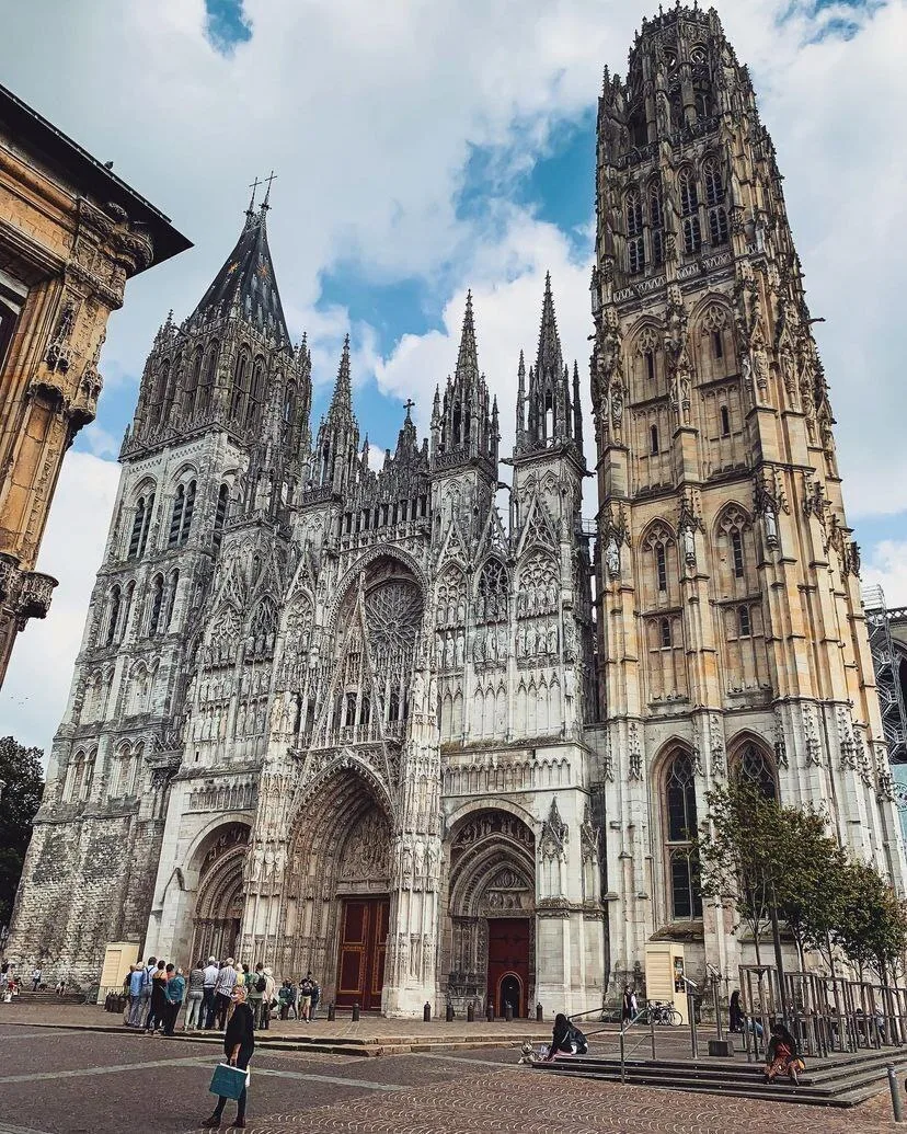 Руанский собор (Cathédrale Notre-Dame de Rouen), Руан, Франция