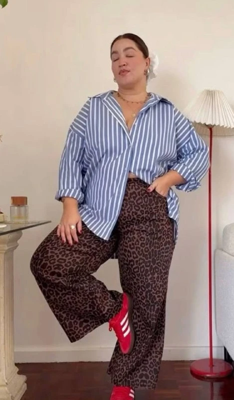 Яркие будни: принты в plus size образах