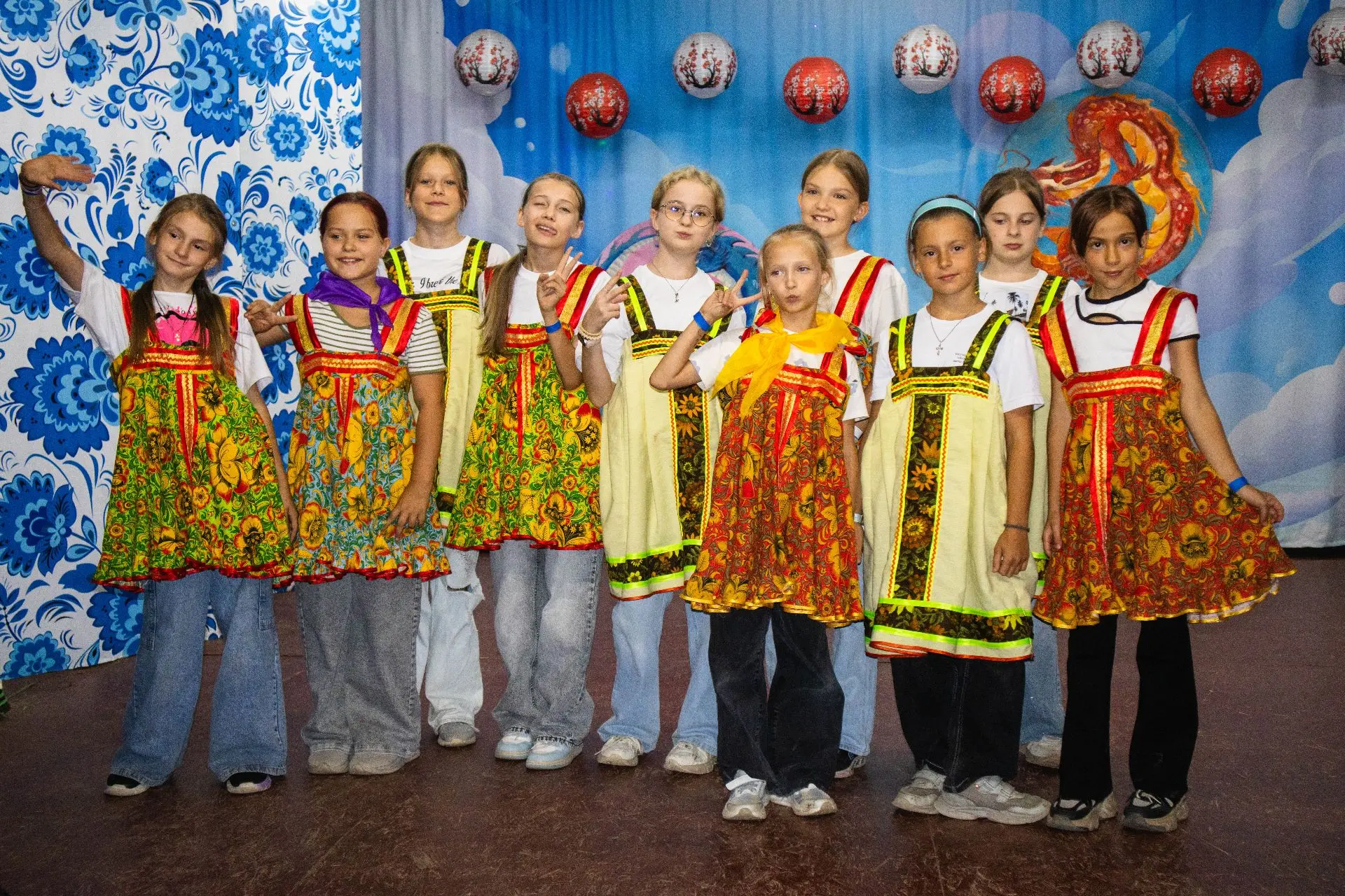 🎭 Концерт открытия смены