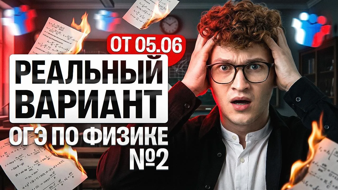 Разбор реального варианта ОГЭ 2026 №2