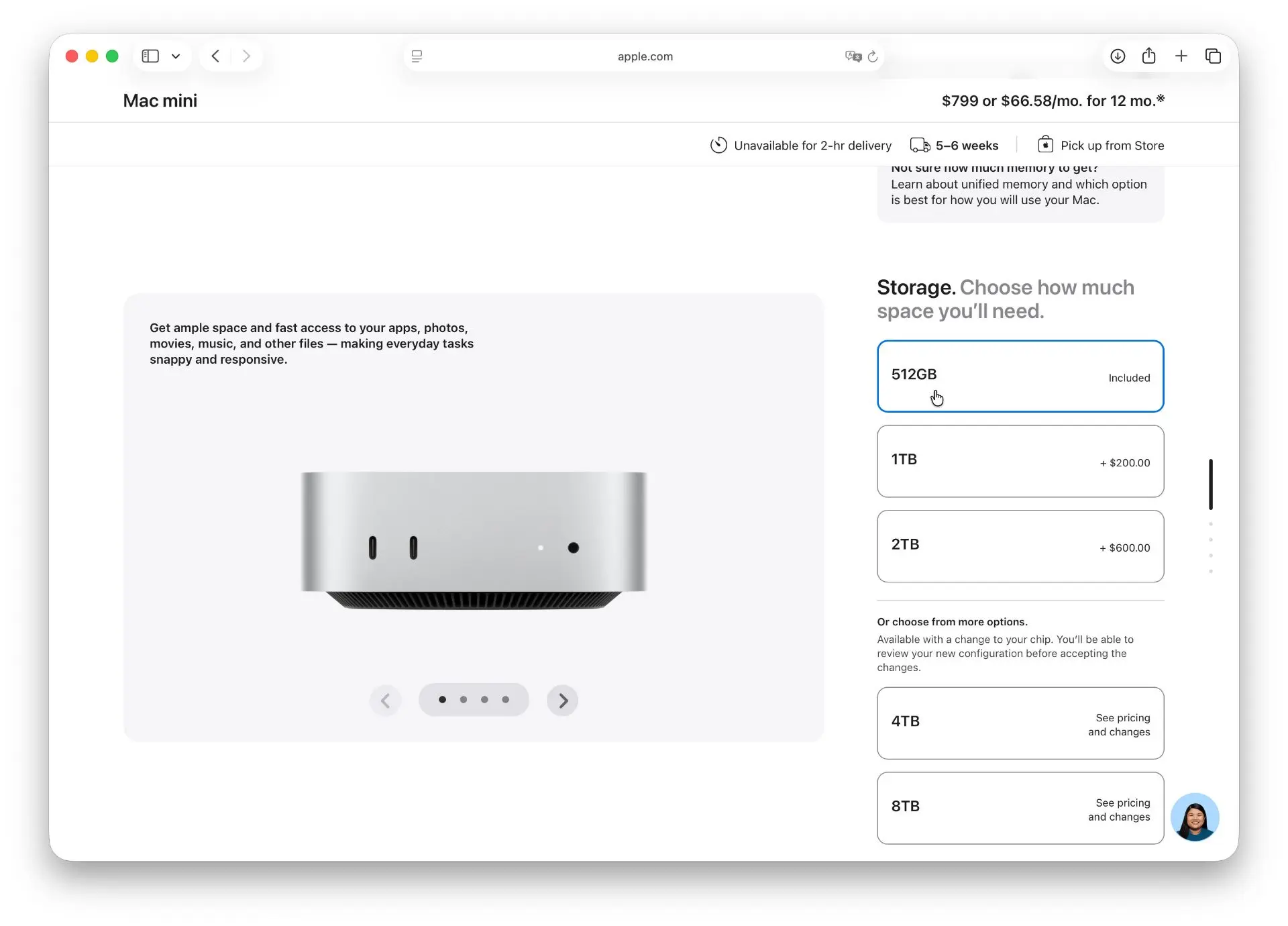 Дефицит памяти забрал с собой базовый Mac mini на M4  Apple сняла с производства Mac mini на 256 ГБ 